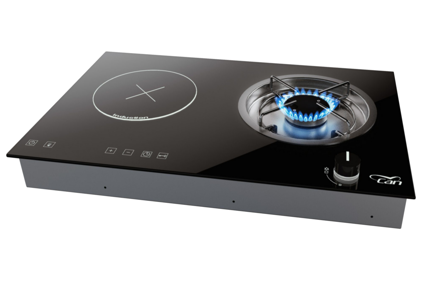 2 ZONE HYBRID HOB - PART TOUCH