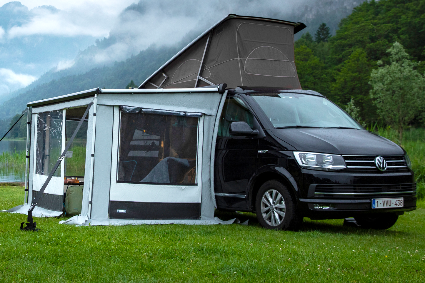 THULE QUICKFIT TENT - SET BUILT FOR CAMPERVAN AWNINGS
