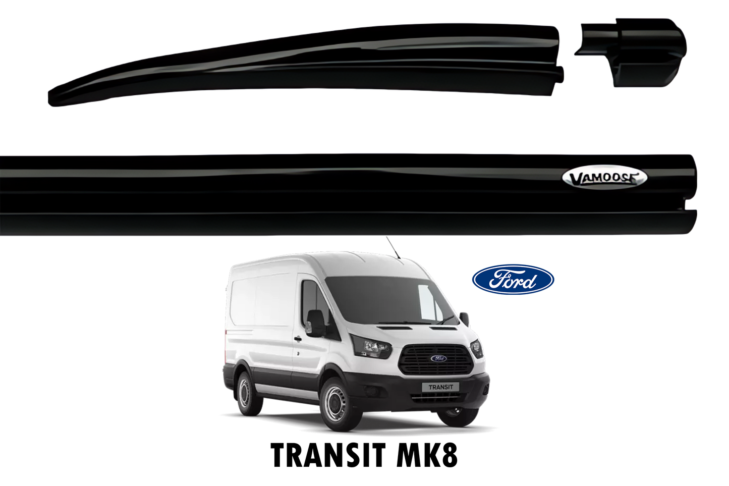 VAMOOSE AWNING COMBI RAILS - FORD TRANSIT MK8