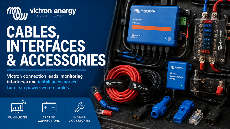 Victron Cables, Interfaces & accessories