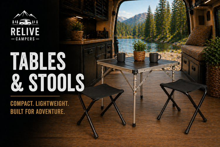 Tables-Stools Relive Campers LTD