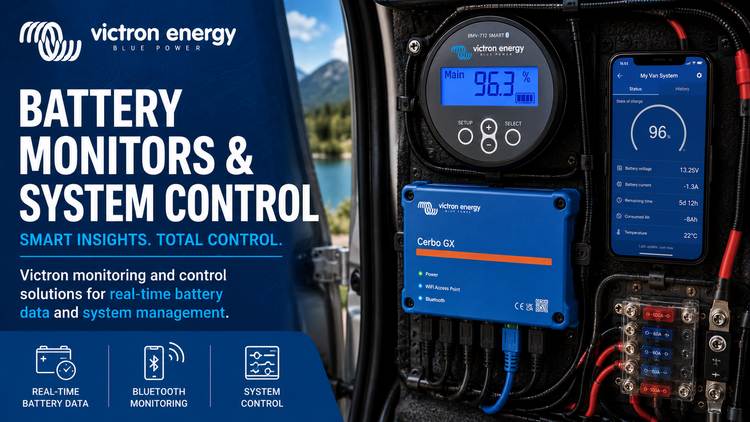 Victron Battery Monitors & System Control