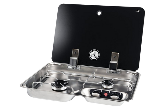 2 BURNER HOB, ELEC. IGNITE