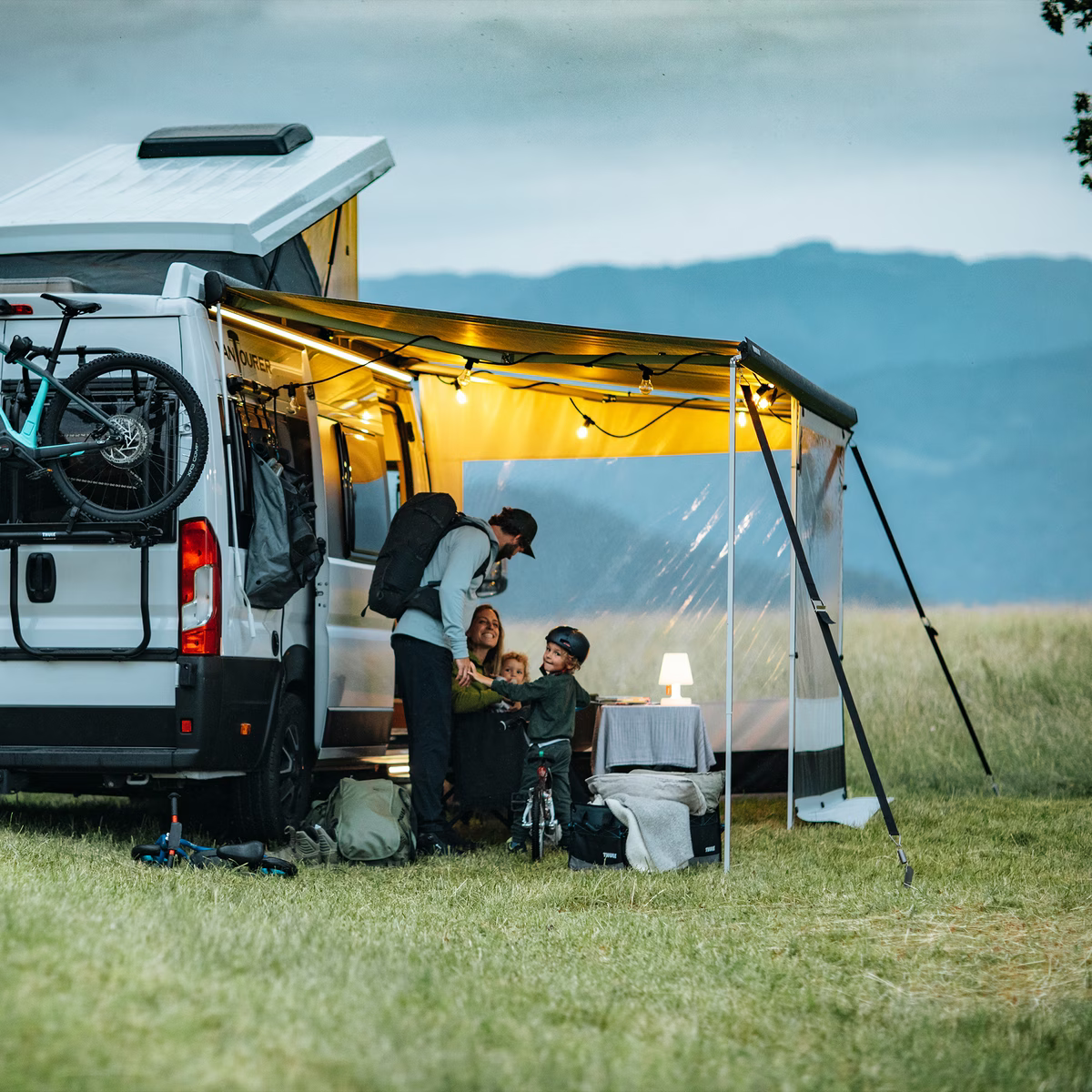 Thule LED Strip Light 4m–6m – 12V Waterproof Campervan Awning Lighting