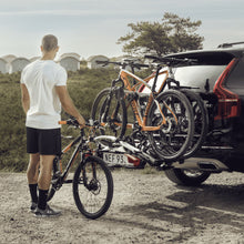 Thule VeloCompact 3 Bike Tow Bar Rack (13 Pin) – Expandable 4 Bike Folding Carrier