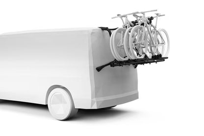 Thule WanderWay Black Bike Rack – VW T6 Rear Mounted 2 Bike Carrier