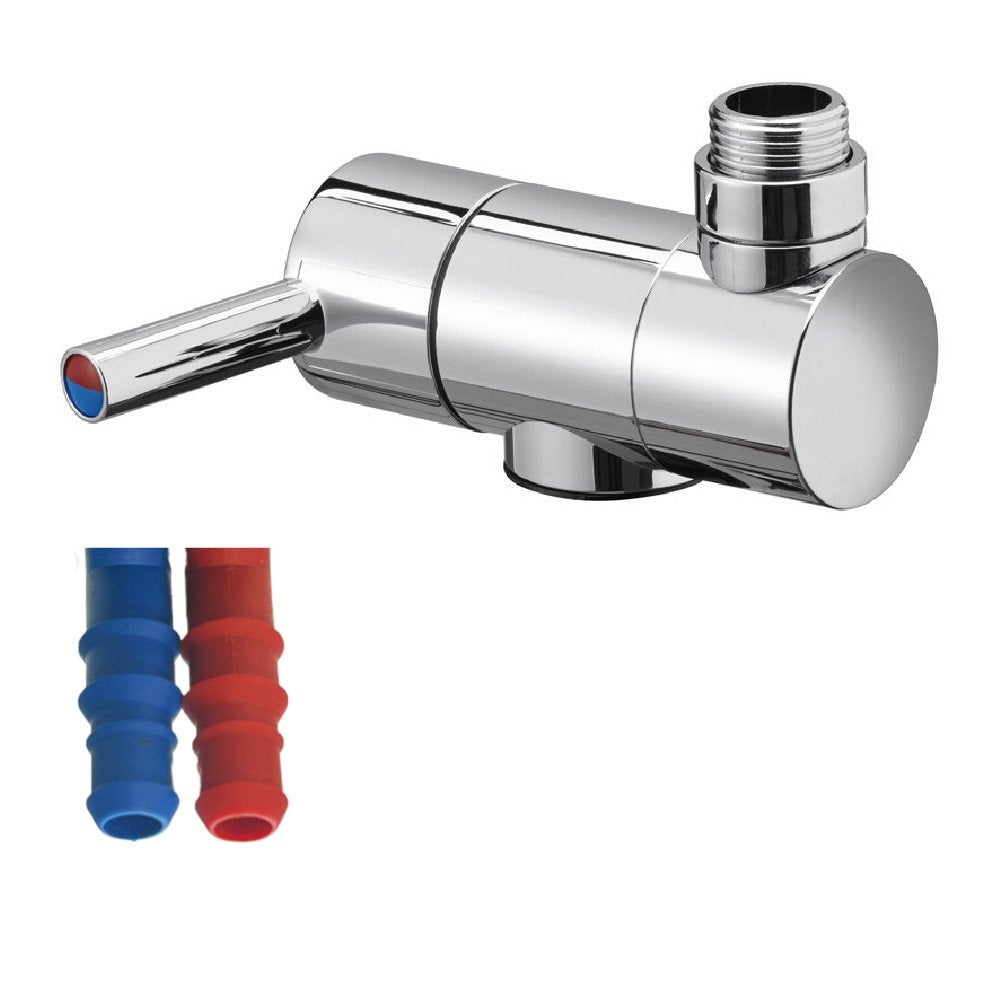 Reich Trend A Table Top Shower Mixer Tap (Chrome - Serrated Fittings)