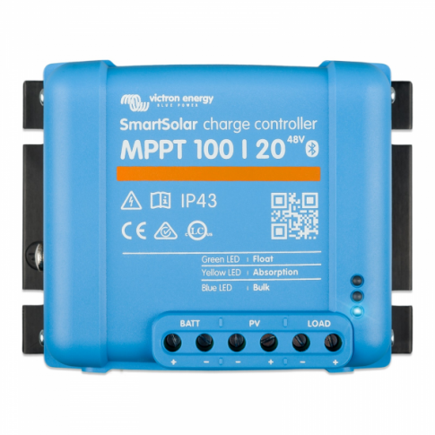 Victron SmartSolar MPPT Bluetooth Solar Charge Controller - 100/20 20A