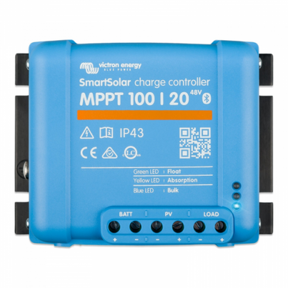 Victron SmartSolar MPPT Bluetooth Solar Charge Controller - 100/20 20A