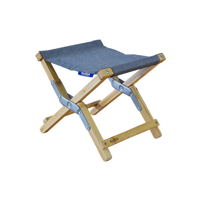 Royal Leisure deluxe eco bamboo folding camping stool