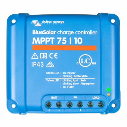 Victron BlueSolar MPPT Solar Charge Controller - 75/10 10A