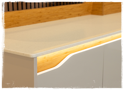 Dirty Rock Dallas caramel bamboo worktop