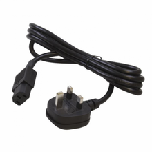 Victron mains AC power cord with a UK 3-pin socket for IP43 chargers - VBCP-CORD