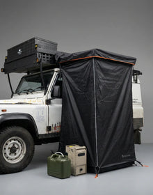 Shower Tent Awning With Roof & Led light 100cm Relive Campers and Conversions