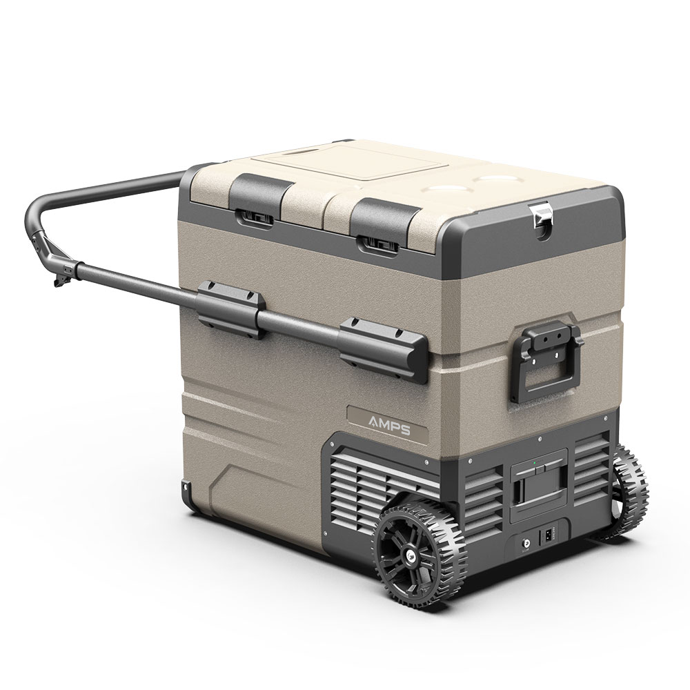 AMPS Portable Fridge 12V FP55 Cool Box 45L Battery Powered