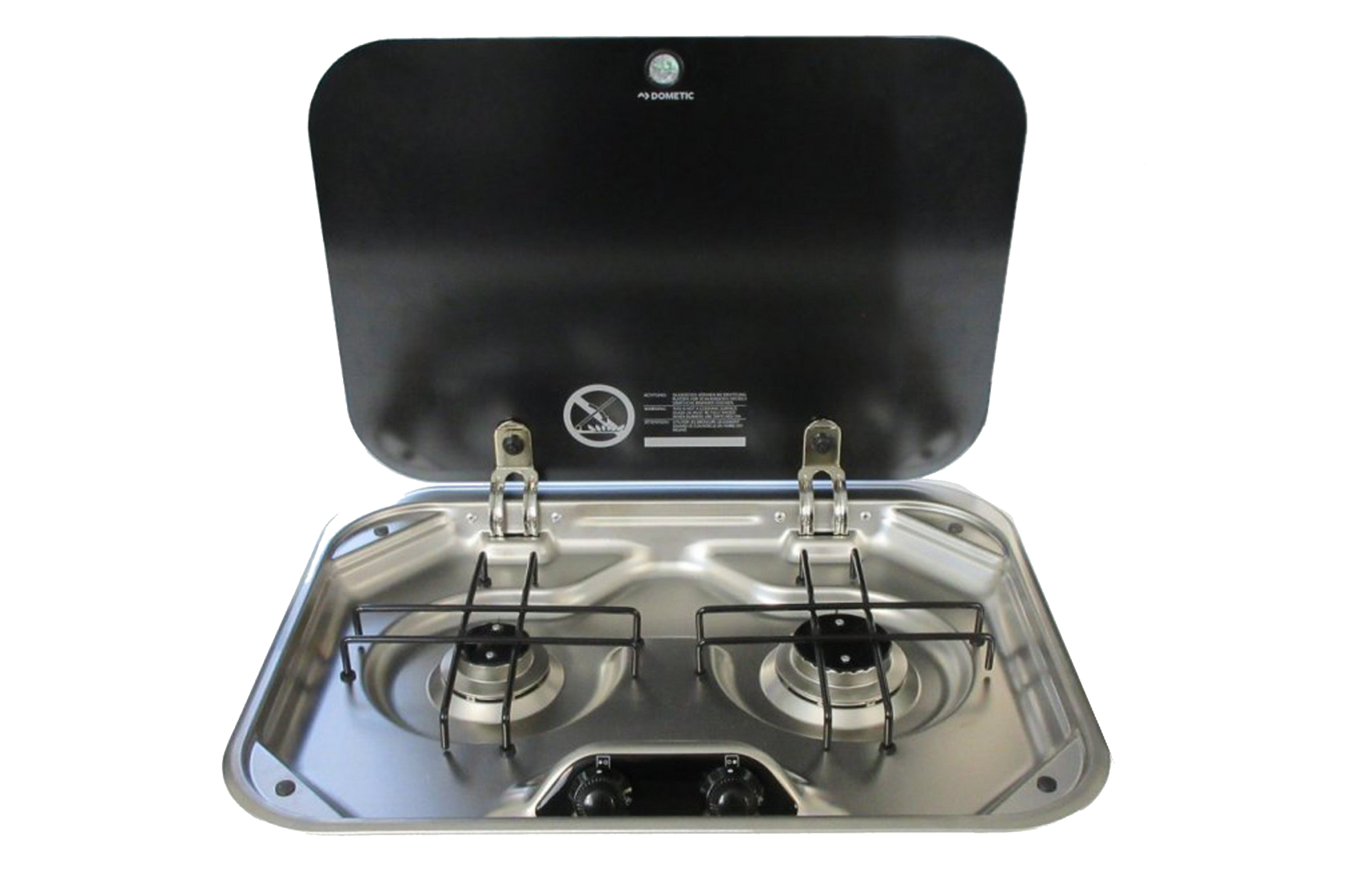 2 BURNER HOB, PIEZO IGNITE Relive Campers