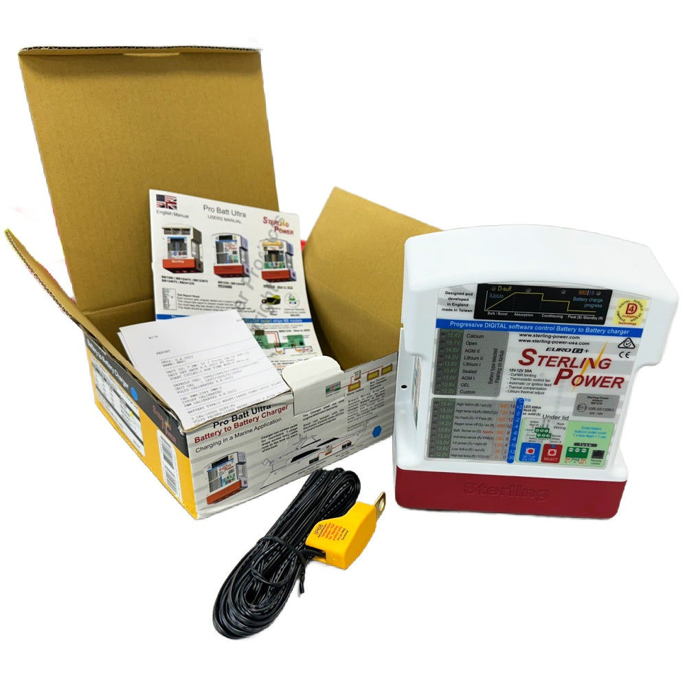 Sterling 30 Amp Pro Battery to Battery Charger (BB1230) Sterling