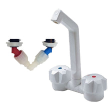 Reich Deluxe Mixer Tap (White - Quick Connector Fittings)