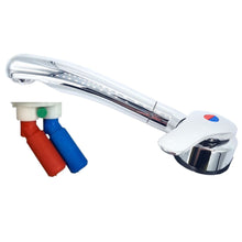 Reich Twist L/H Mixer Tap (Chrome - Smooth Fittings)