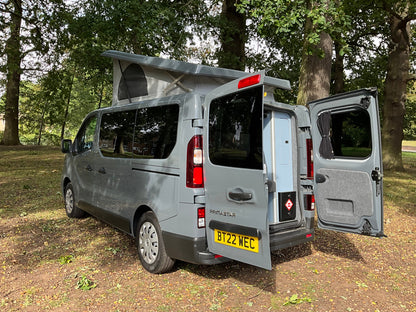 2022 Nissan Primastar 4 Berth Pop Top Campervan 150 MILES Relive Campers and Conversions