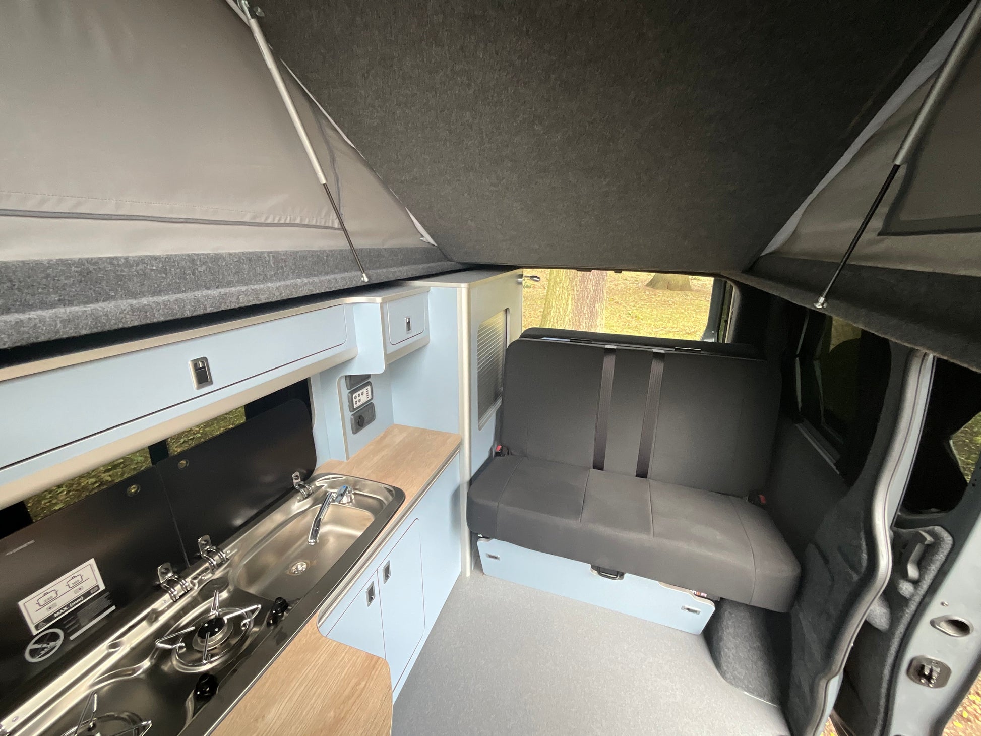 2022 Nissan Primastar 4 Berth Pop Top Campervan 150 MILES Relive Campers and Conversions