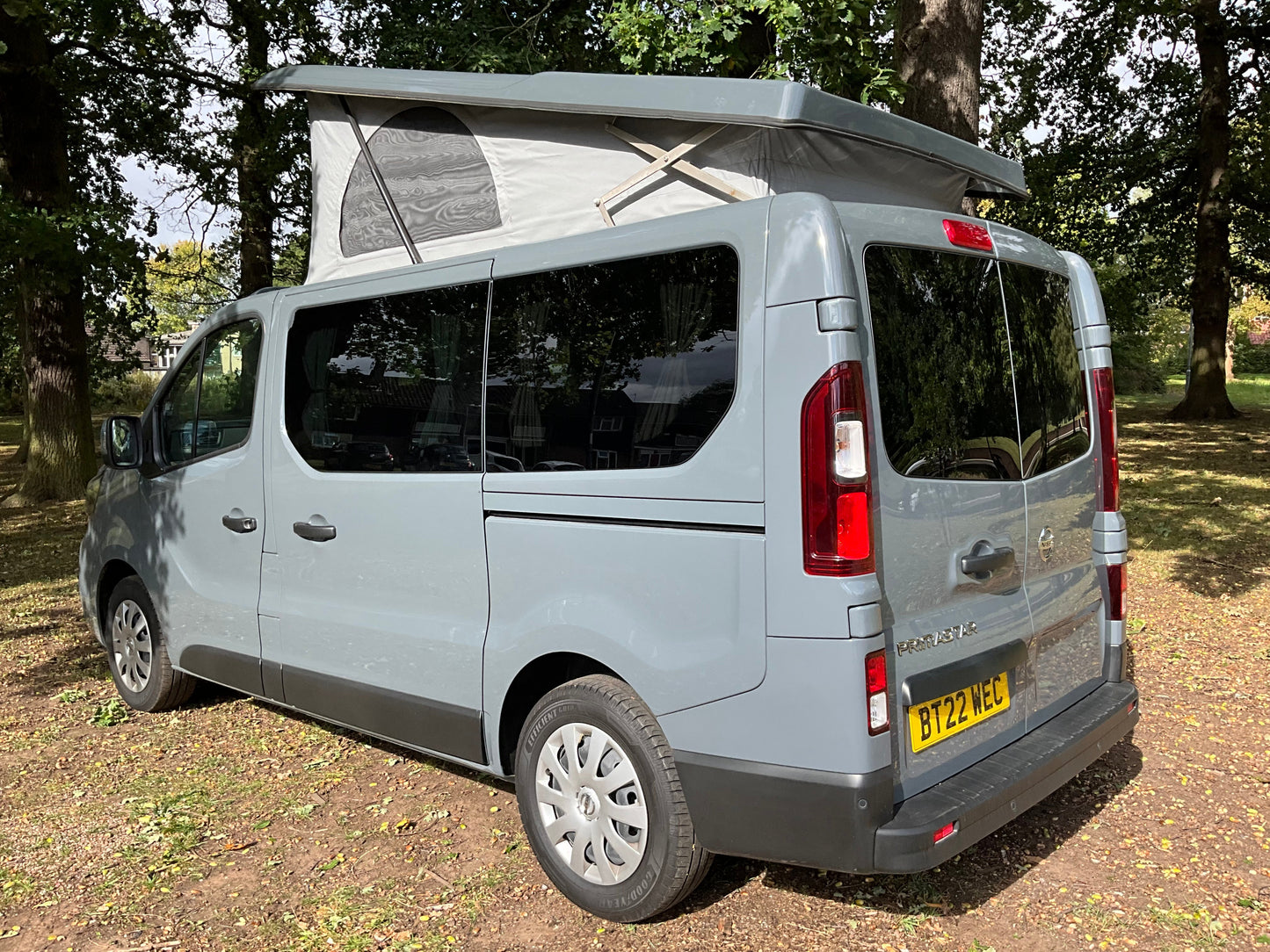 2022 Nissan Primastar 4 Berth Pop Top Campervan 150 MILES Relive Campers and Conversions