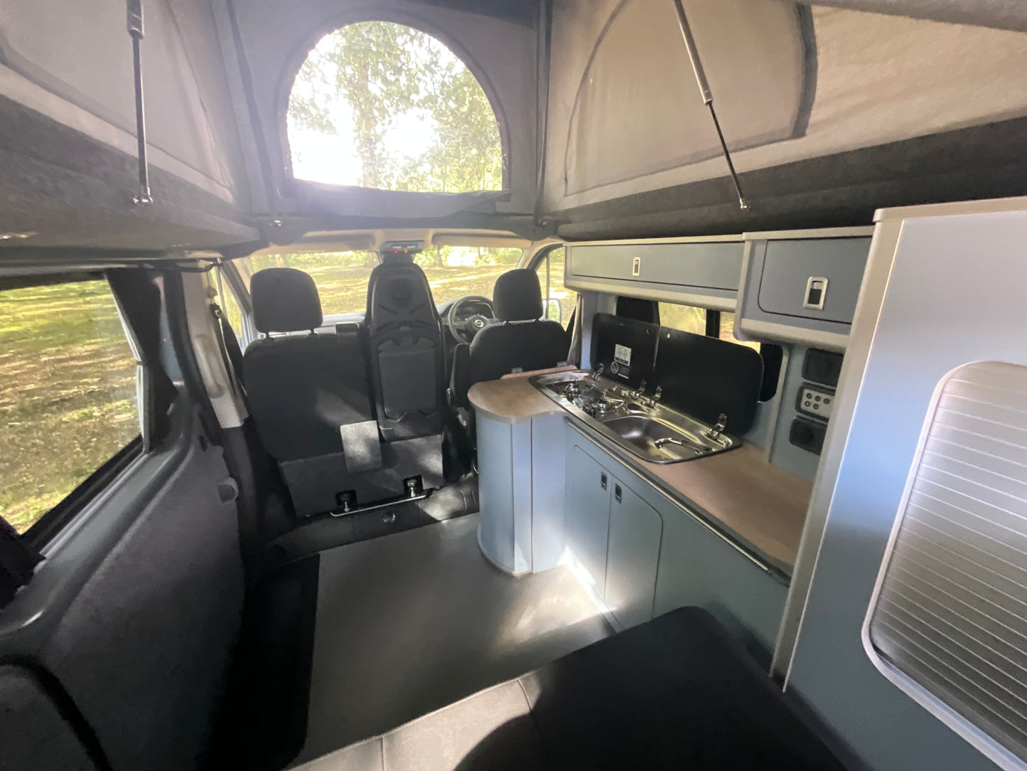 2022 Nissan Primastar 4 Berth Pop Top Campervan 150 MILES Relive Campers and Conversions