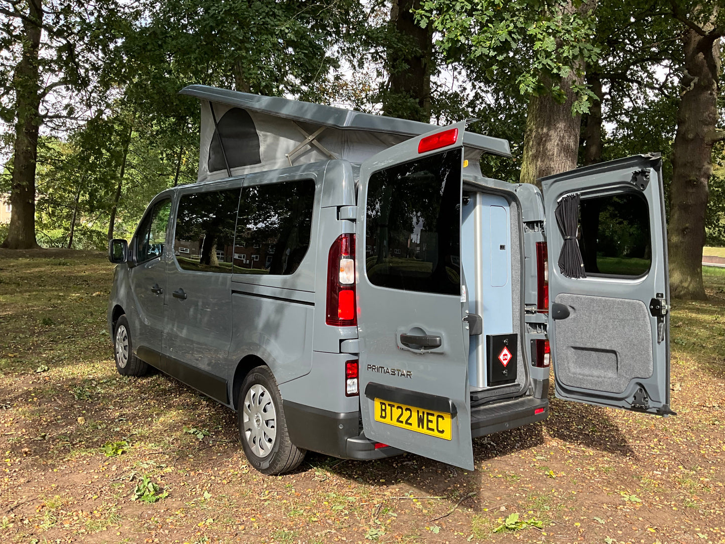 2022 Nissan Primastar 4 Berth Pop Top Campervan 150 MILES Relive Campers and Conversions