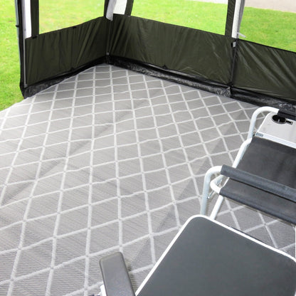 Grey Diamonds Paradise Groundsheet