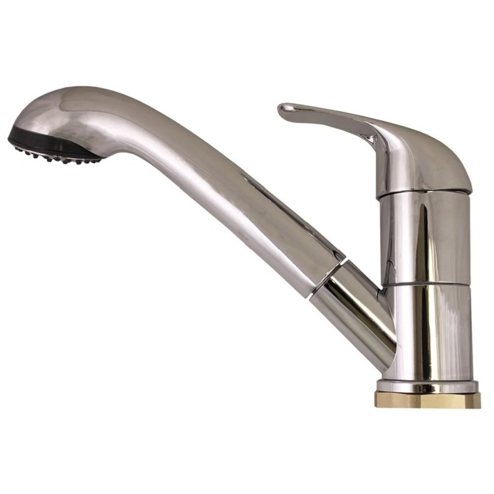 Reich Kama Shower Mixer Tap Chrome with Julia Shower Head & Microswitch