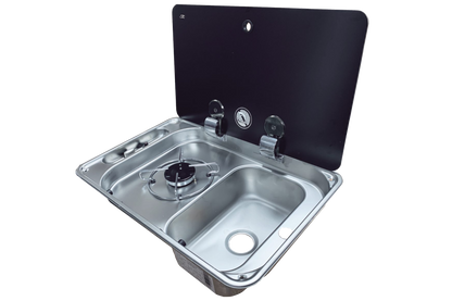 DOMETIC FL1323 Sink+Hob  (left or right hand), PIEZO IGNITE Relive Campers