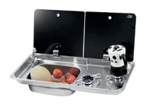 DOMETIC FL1766 SINK HOB COMBI (left or right hand), PIEZO IGNITE Relive Campers