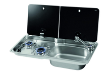 DOMETIC FL1766 SINK HOB COMBI (left or right hand), PIEZO IGNITE Relive Campers