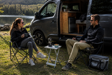 Royal Leisure Foldable Aluminium Camping Stool Table – Compact Outdoor Side Table