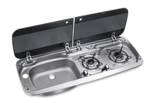 DOMETIC 9222  Sink+Hob  (left or right hand), PIEZO IGNITE Relive Campers