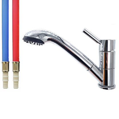 Reich Trend E Shower Tap w/Julia Head (Chrome - Serrated Hose Fittings)