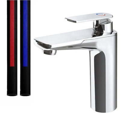 Reich Vector S Mixer Kitchen Tap (Chrome - Uniquick Push Fit Tails)