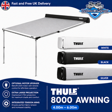 Thule Omnistor 8000 Campervan Awning – Premium Cassette Awning (Motor Upgrade, 2.75m Projection)