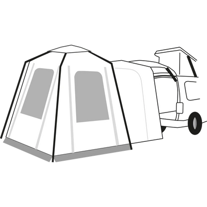 Kestrel Air Drive Away Tailgate Awning for VW Transporter  T5, T6 & T6.1