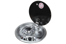 ROUND 1 BURNER HOB, PIEZO IGNITE Relive Campers