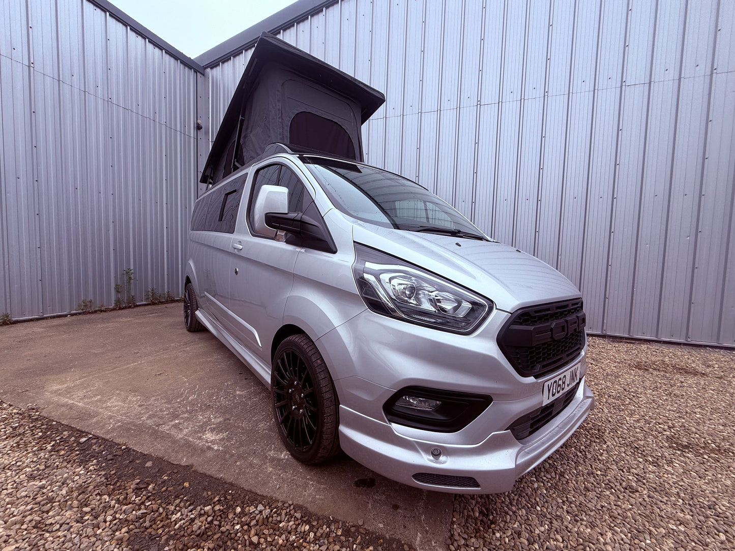 🚐 2018 (68) Ford Transit Custom 300 Limited L2H1 | Electric Pop Top | Camper Build Option | 38k Miles