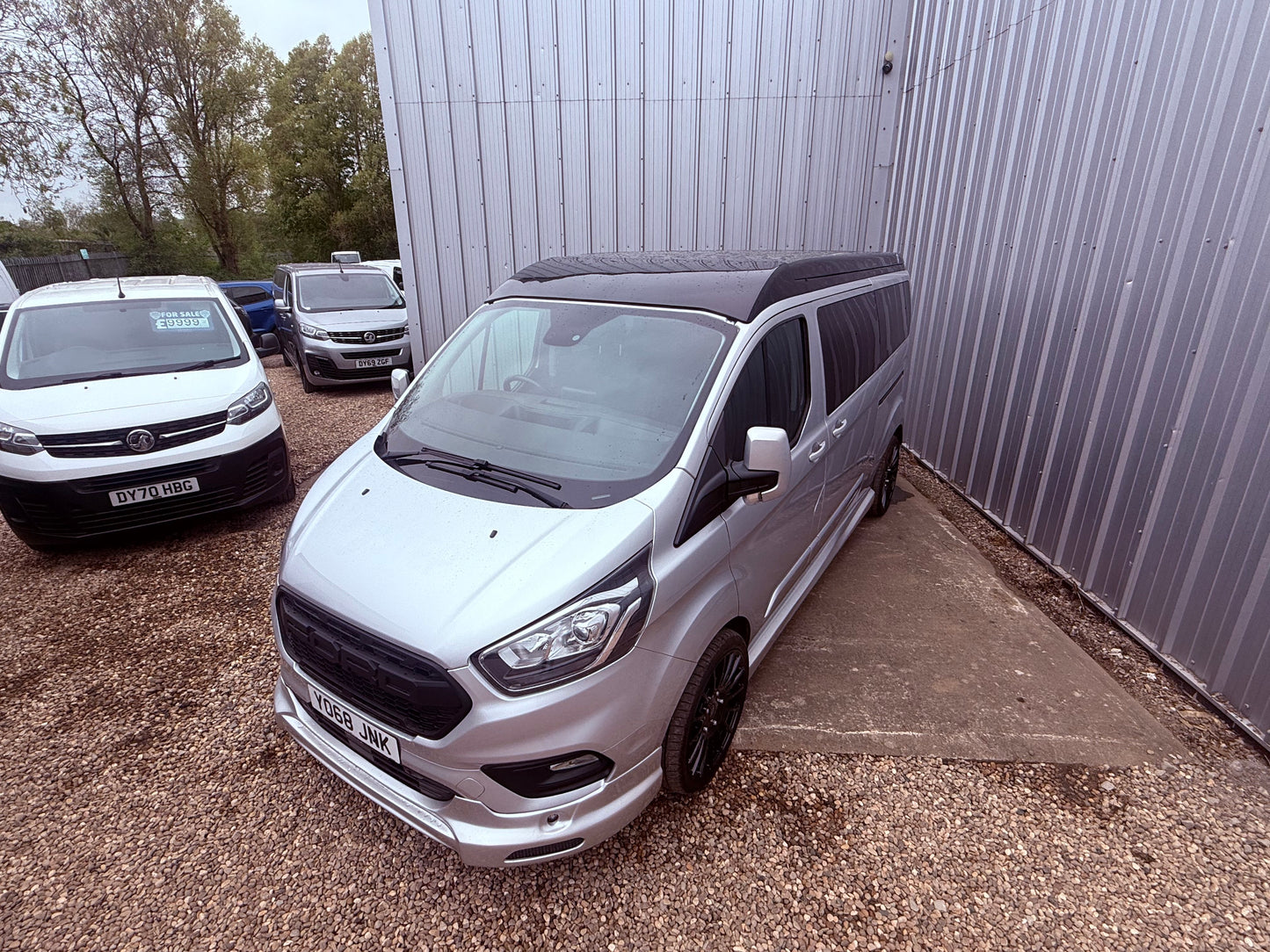 🚐 2018 (68) Ford Transit Custom 300 Limited L2H1 | Electric Pop Top | Camper Build Option | 38k Miles