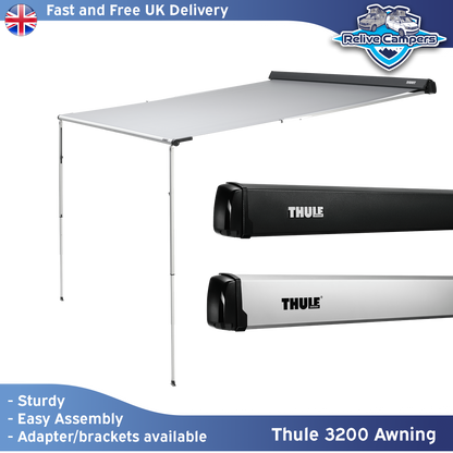 THULE 3200 AWNING (Silver/Black)