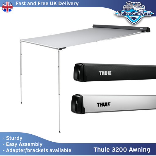 THULE 3200 AWNING (Silver/Black)