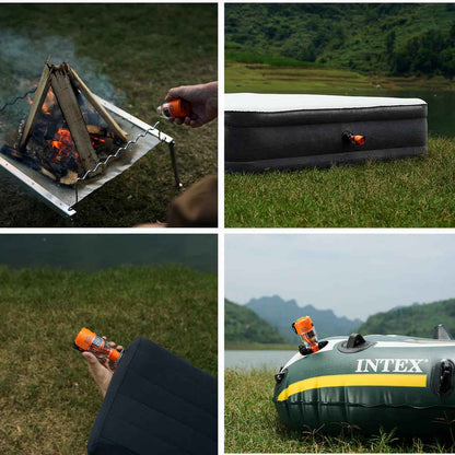 High Speed Rechargeable Air Pump - 2-in-1 Design for Effortless Inflation