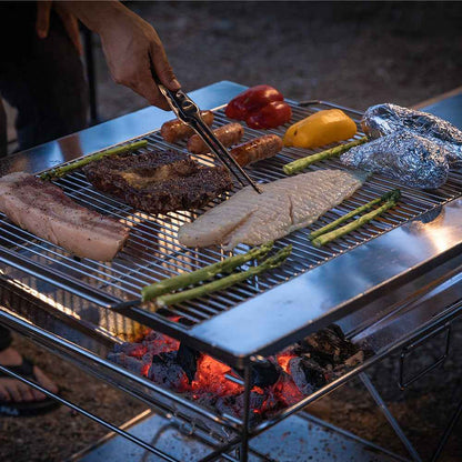 Nomadia Flamo Portable Fire Pit & BBQ Grill