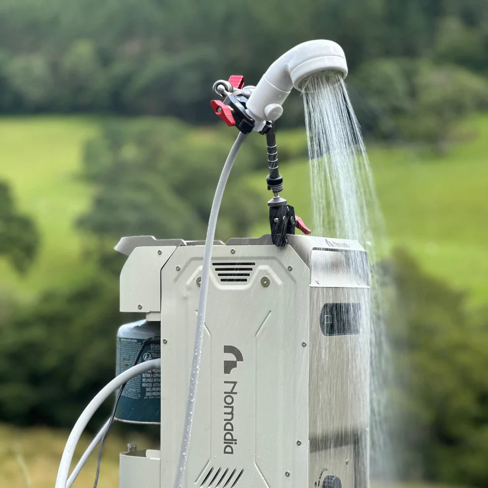 ThermoFlow Portable Hot Nomadia Water Shower System 3-Second Instant Heat for Overlanding & Camping (2026 Model, Gen3) Relive Campers and Conversions
