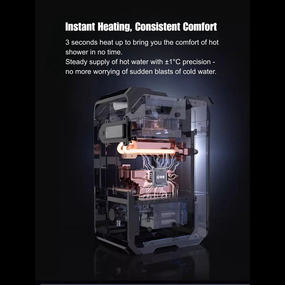 ThermoFlow Portable Hot Nomadia Water Shower System 3-Second Instant Heat for Overlanding & Camping (2026 Model, Gen3) Relive Campers and Conversions