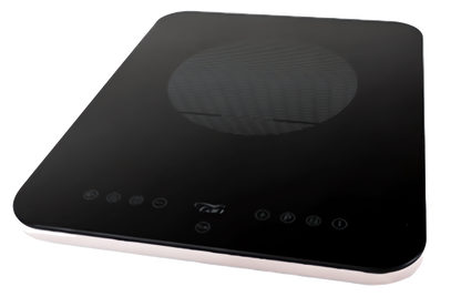 CAN portable 2100W single burner induction hob with touch controls