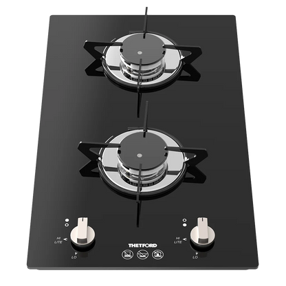 Thetford Topline 922 2 Burner Glass Top Gas Hob